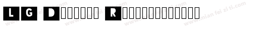 LG Display Regular字体转换
